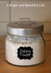 Whip Up a Batch of Baking Powder